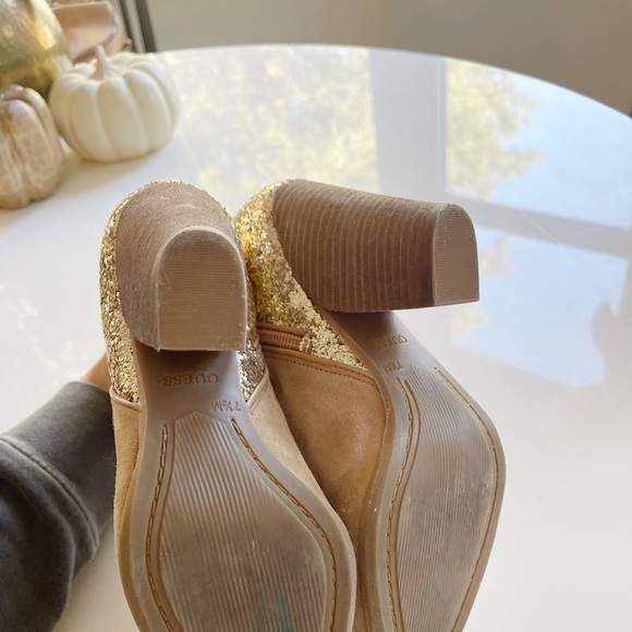 Guess Cardio Glitter Heeled Boot - 7.5 - Picture 6 of 8